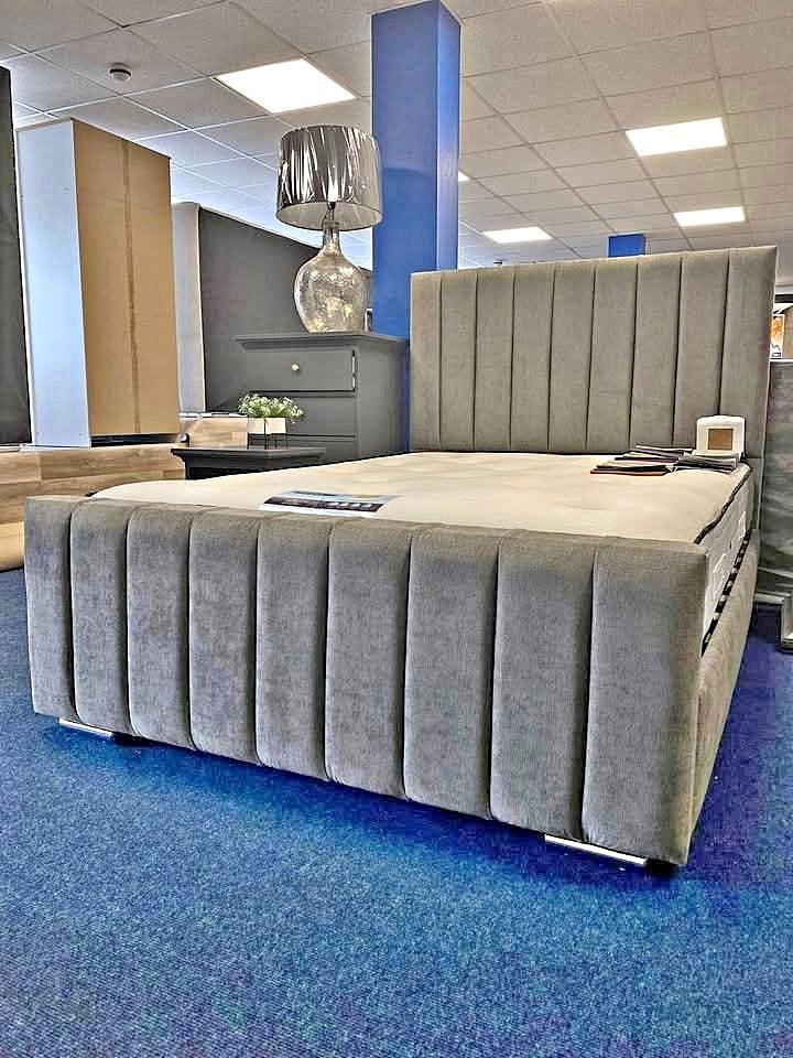 Arizona Royal Tufted Bed UK | Deep Button Luxury Design | Shop Online | Free Delivery