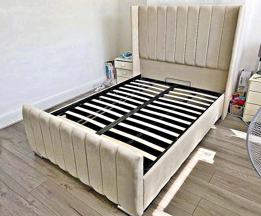 Arizona Diamond Tufted Bed UK | Crystal Button Design | Shop Online | Free Delivery - Cheap Beds for Sale UK