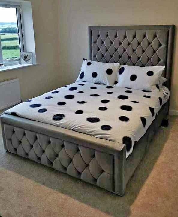 Hilton Elegant Scroll Bed UK | Luxury Hotel Style | Shop Online | Free Delivery