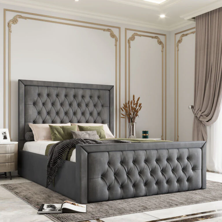 Hilton Modern Sleek Bed UK | Luxury Hotel Style | Shop Online | Free Delivery