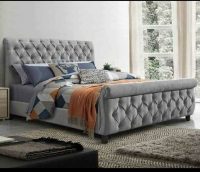Compact Sleigh Bed UK | Classic Sleigh Design | Shop Online | Free Delivery